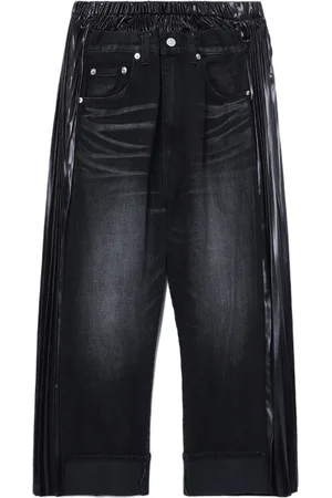 JUNYA WATANABE Jeans a gamba ampia crop