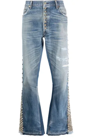 GALLERY DEPT. Jeans a gamba ampia con vita media