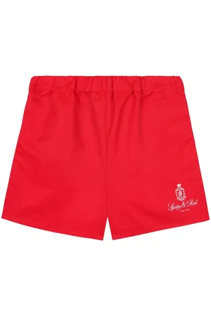 Sporty & Rich Shorts Vendome con stampa