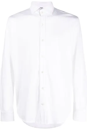 ELEVENTY Camicia con dettagli a contrasto
