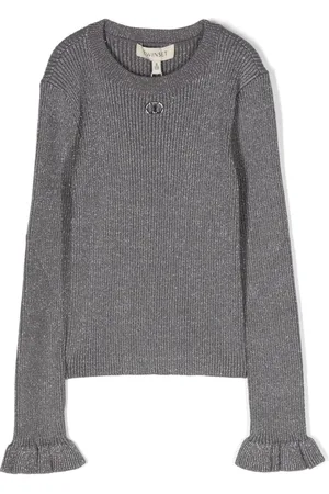 Twin-Set Maglione Lurex a coste