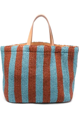 La DoubleJ Borsa tote a righe Riviera