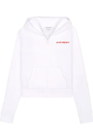 Sporty & Rich Felpa Disco con zip