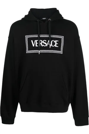VERSACE Felpa 90s Vintage con ricamo