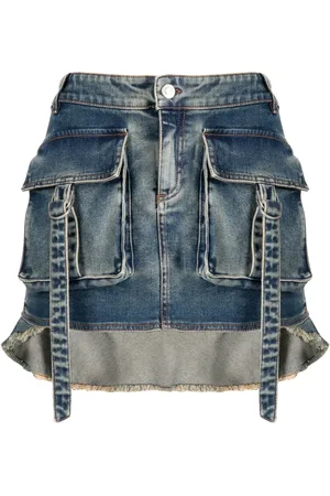 BLUMARINE Gonna con ruches