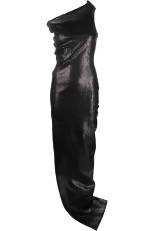 Rick Owens Abito lungo asimmetrico con paillettes
