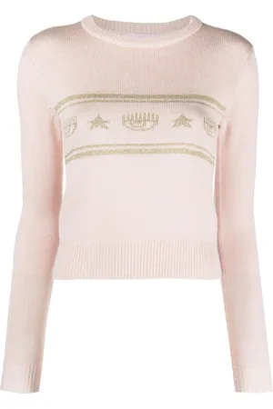 Chiara Ferragni Maglione Eyestar con intarsio
