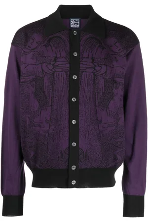 Rassvet Cardigan con intarsio