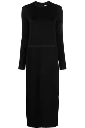 Jil Sander Abito midi girocollo