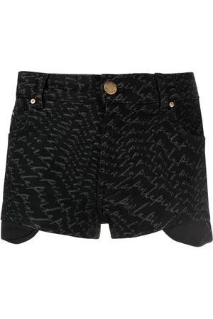 Pinko Shorts denim con stampa
