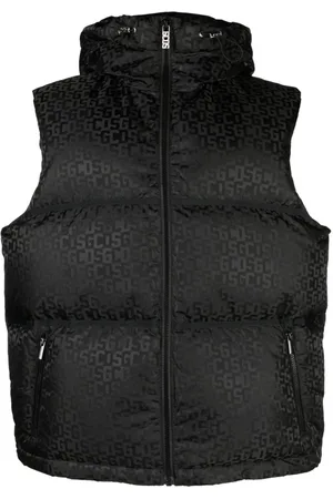 GCDS Gilet con monogramma