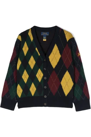 Ralph Lauren Cardigan a rombi