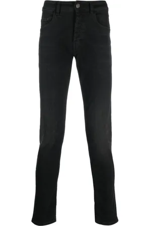 LARDINI Jeans skinny a vita media