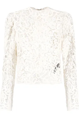 Isabel Marant Top Neline a maniche lunghe