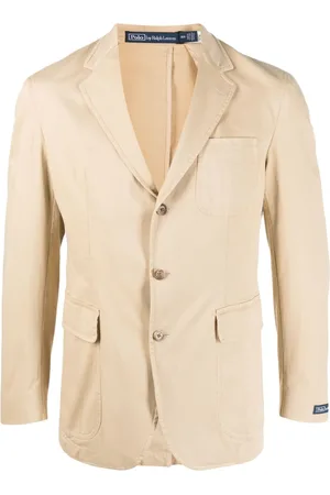Ralph Lauren Blazer monopetto con revers a lancia