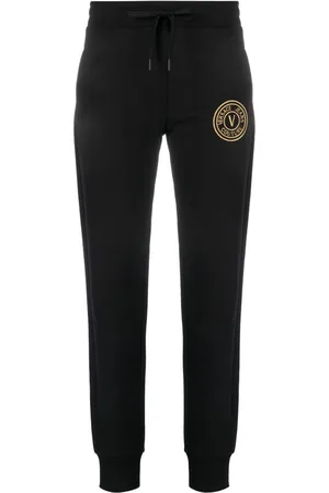 VERSACE Pantaloni sportivi con stampa V-Emblem