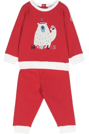 Moncler Tuta sportiva con stampa grafica