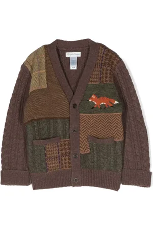Ralph Lauren Cardigan con motivo patchwork