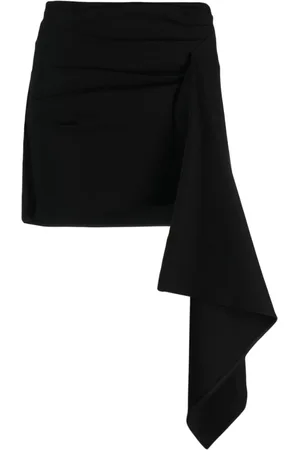 GAUGE81 Minigonna asimmetrica Rivera drappeggiata