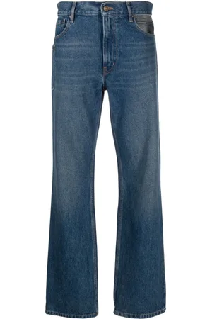 Gauchere Jeans dritti con dettaglio cut-out