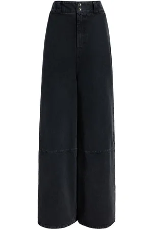 Khaite Jeans a gamba ampia Isla