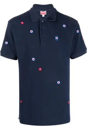 Kenzo Camicia Target con ricamo