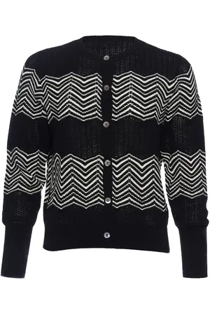 ERES Cardigan Club con motivo chevron
