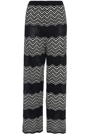 ERES Pantaloni Sugar con motivo chevron