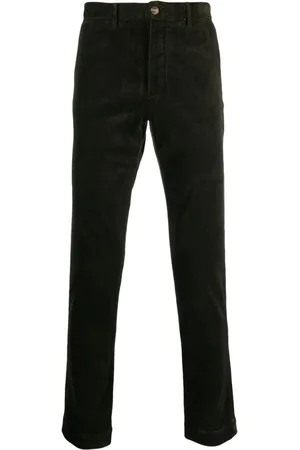 Ralph Lauren Pantaloni Newport dritti a coste