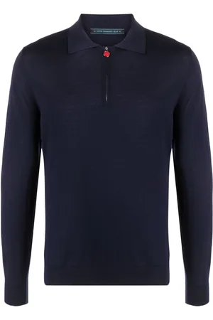 Kiton Polo con mezza zip