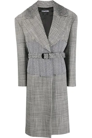 Tom Ford Cappotto in pied-de-poule