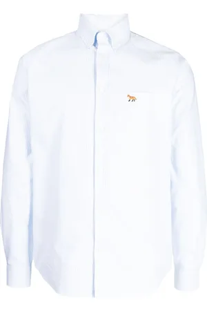Maison Kitsuné Camicia con ricamo