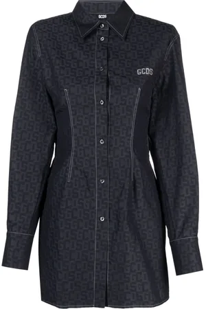 GCDS Chemisier con strass