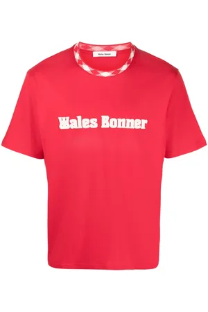 WALES BONNER T-shirt con applicazione Original