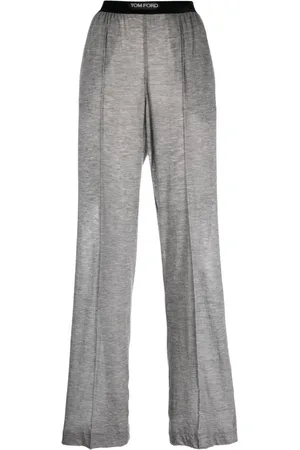 Tom Ford Pantaloni sportivi con banda logo