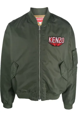 Kenzo Bomber con applicazione logo