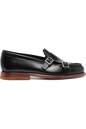 santoni Mocassini con fibbia doppia
