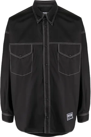 VERSACE Camicia con applicazione