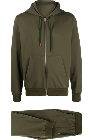 Kiton Tuta sportiva con cappuccio