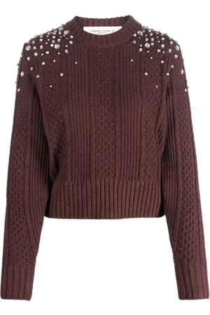 Golden Goose Maglione con cristalli
