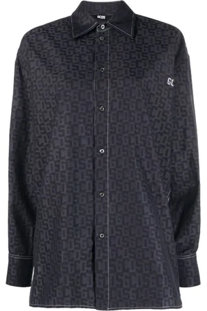 GCDS Camicia con stampa all-over