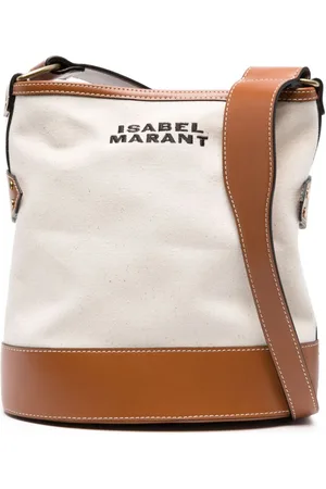 Isabel Marant Borsa a spalla Samara con ricamo