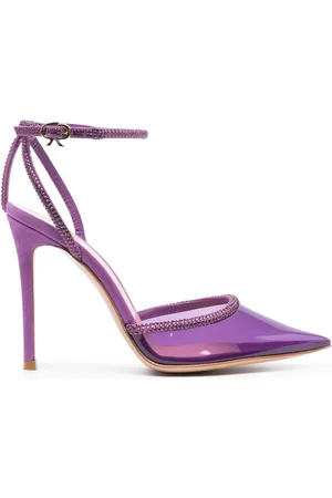 Gianvito Rossi Pumps Plexi con cristalli 110mm