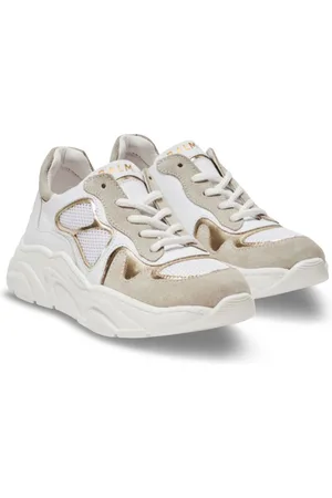 Balmain Sneakers con effetto metallizzato