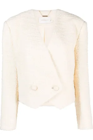 ZIMMERMANN Blazer crop Luminosity