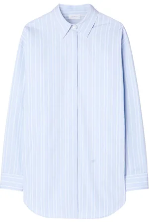 OFF-WHITE Camicia gessata con zip