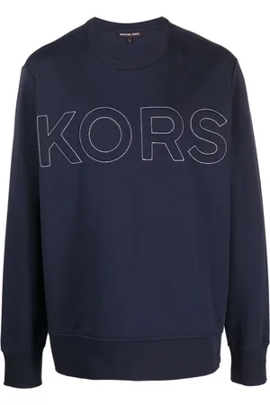 Michael Kors Felpa girocollo con logo goffrato
