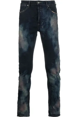 KSUBI Jeans slim con effetto schiarito