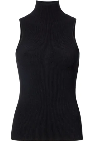 Proenza Schouler Top smanicato a coste Matte