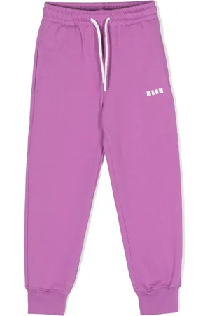 Msgm Pantaloni sportivi con stampa